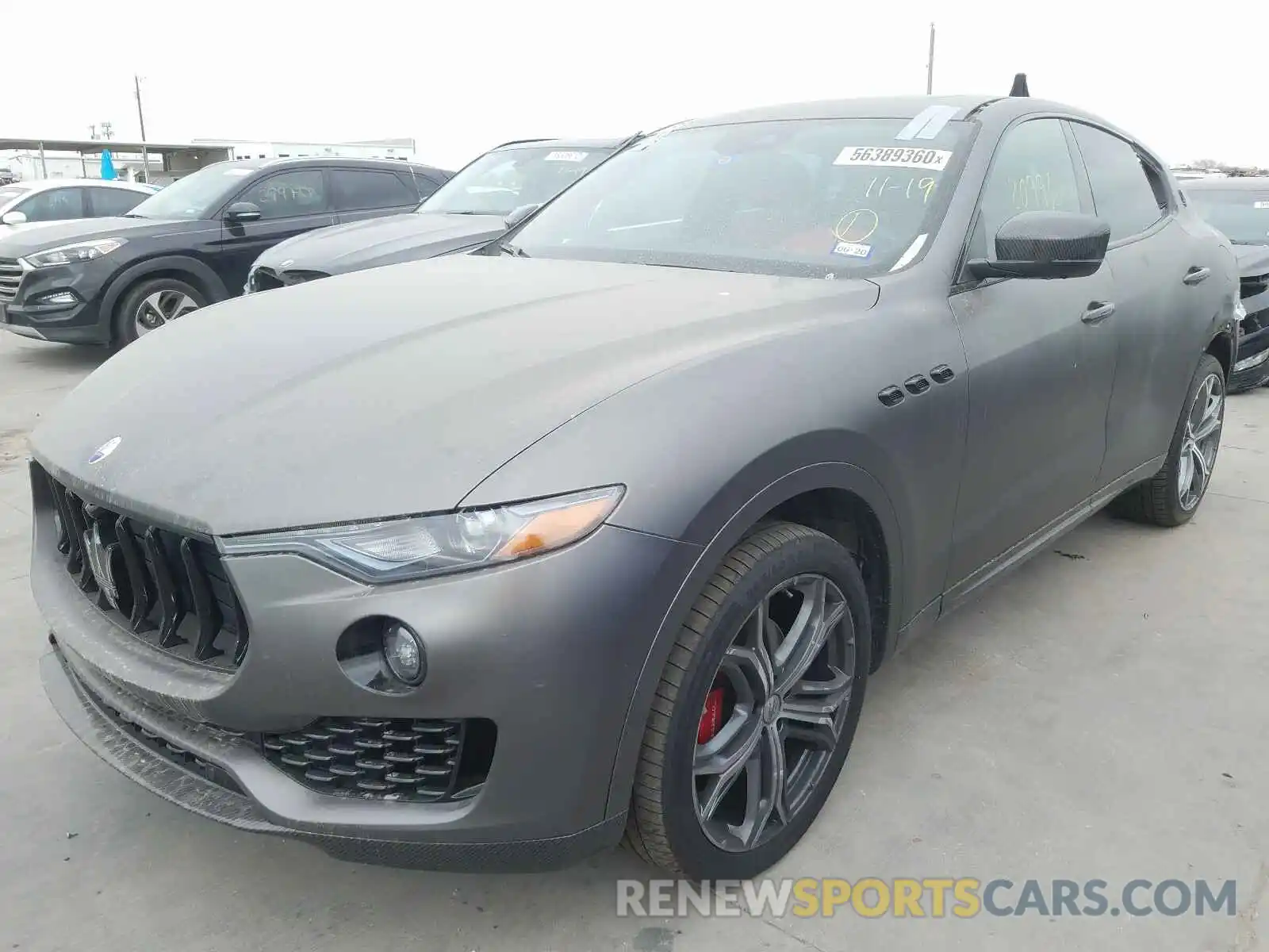 2 Photograph of a damaged car ZN661XUA4KX310468 MASERATI ALL MODELS 2019