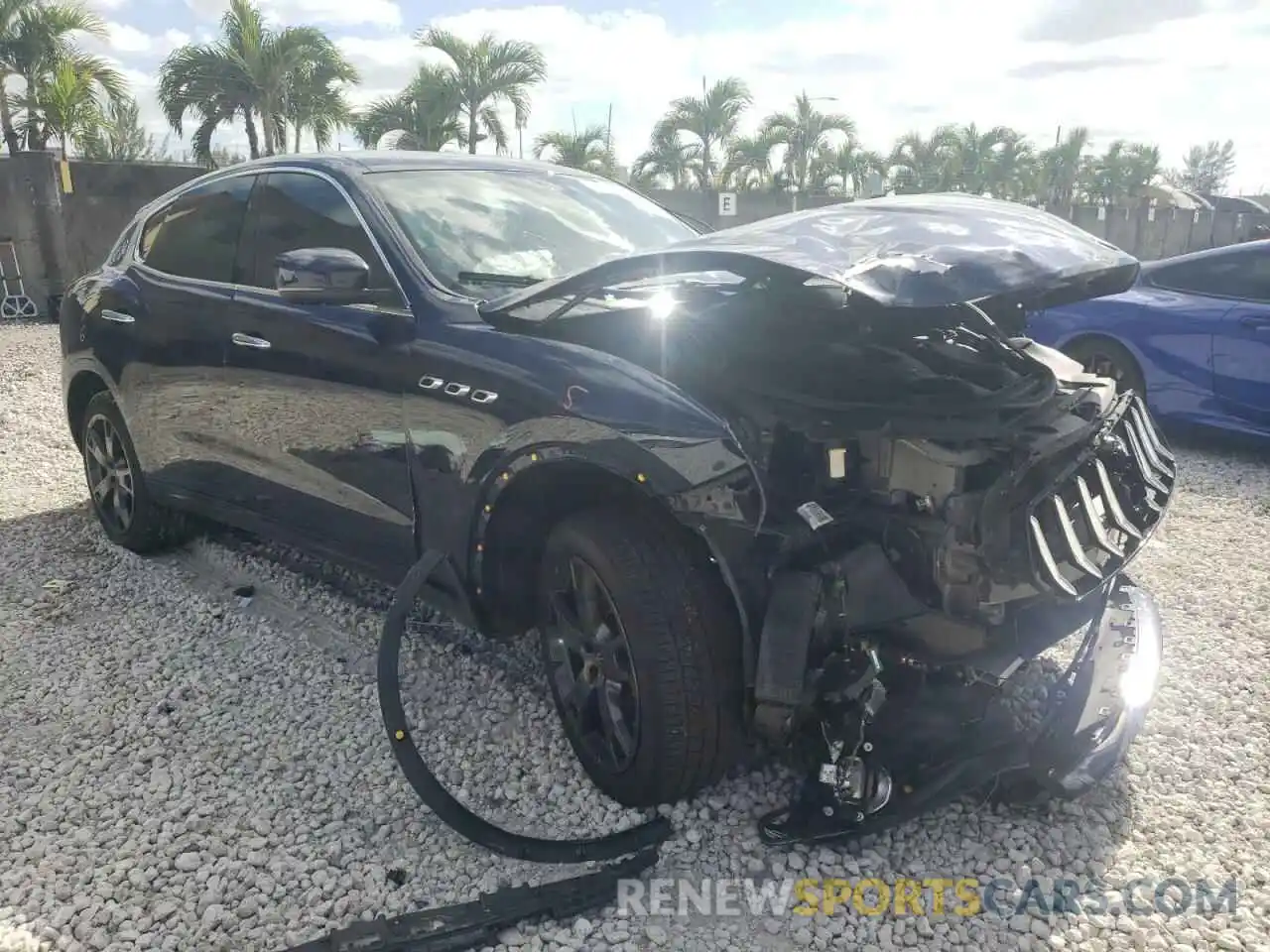 1 Photograph of a damaged car ZN661XUA6KX316854 MASERATI ALL MODELS 2019