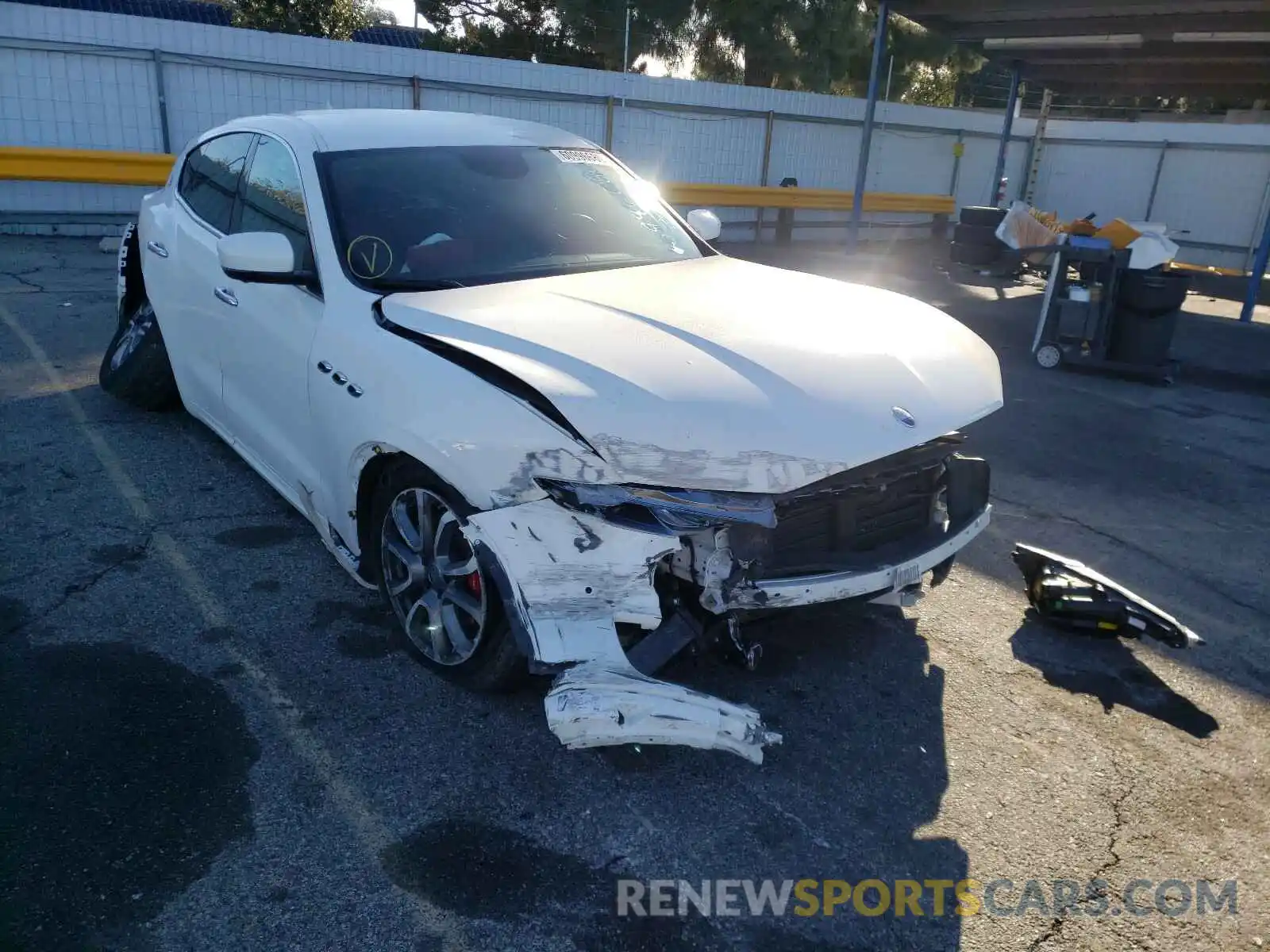 1 Photograph of a damaged car ZN661XUA8KX319805 MASERATI ALL MODELS 2019