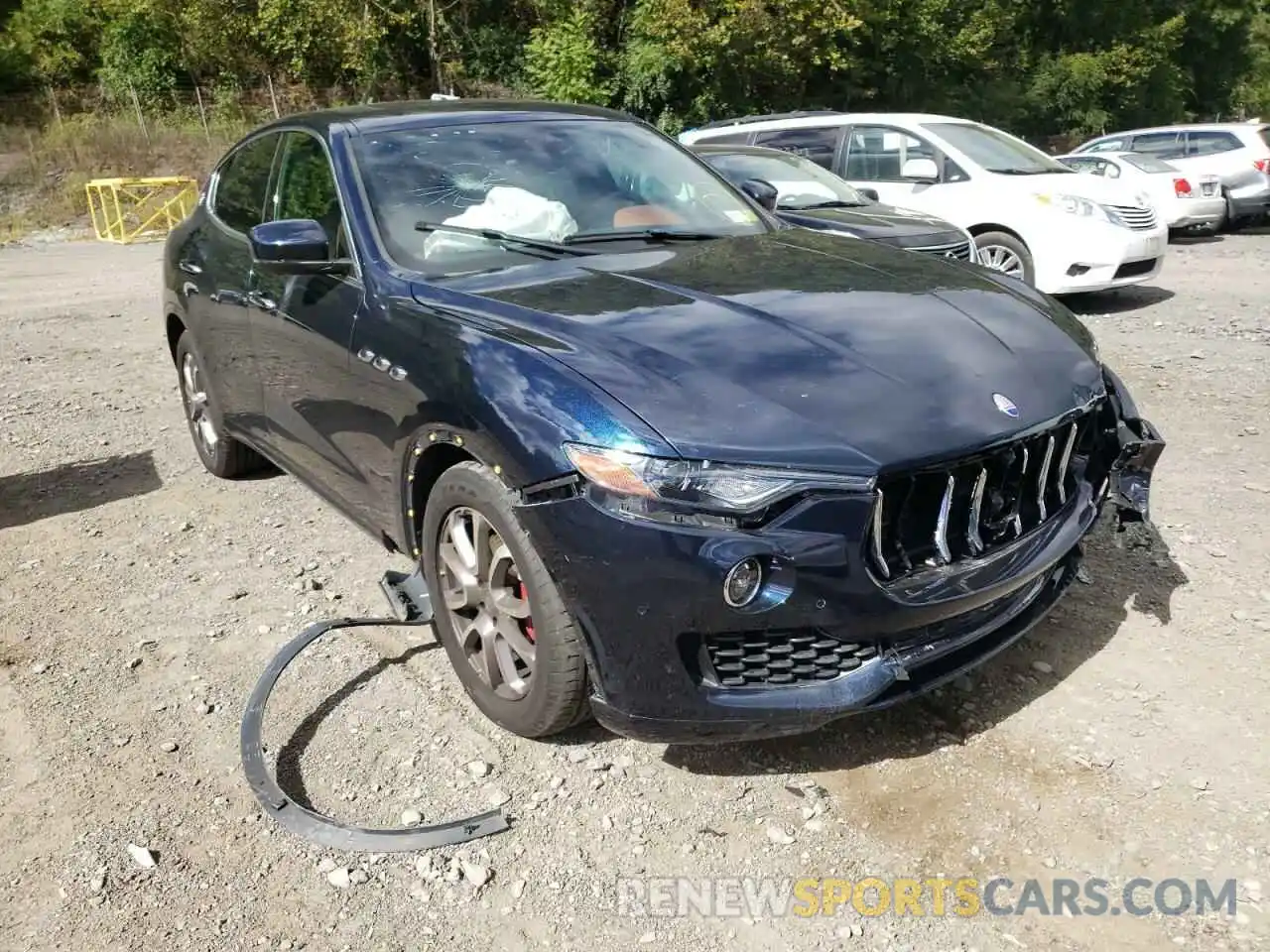 1 Photograph of a damaged car ZN661XUA8KX323482 MASERATI ALL MODELS 2019