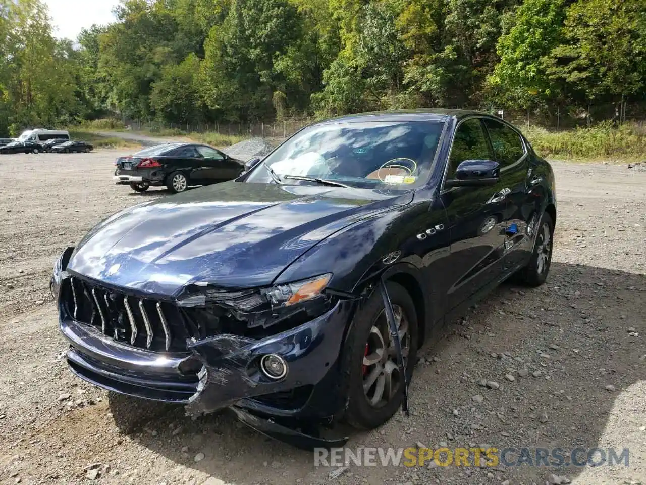 2 Photograph of a damaged car ZN661XUA8KX323482 MASERATI ALL MODELS 2019