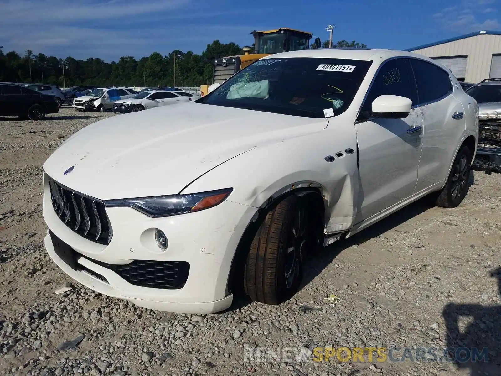 2 Photograph of a damaged car ZN661XUAXKX310457 MASERATI ALL MODELS 2019