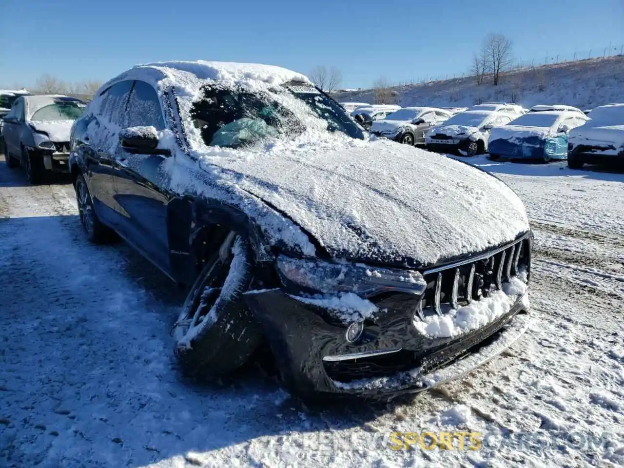 1 Photograph of a damaged car ZN661XUL3KX325450 MASERATI ALL MODELS 2019