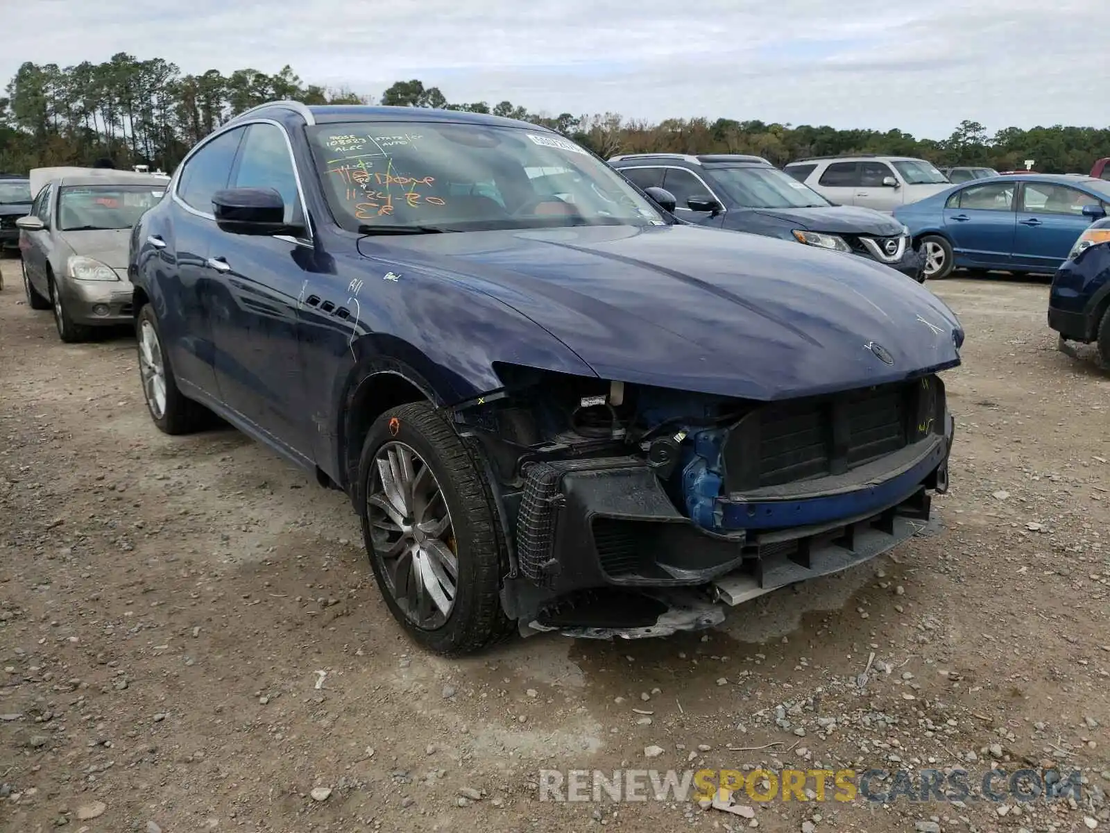 1 Photograph of a damaged car ZN661XUL7KX329470 MASERATI ALL MODELS 2019