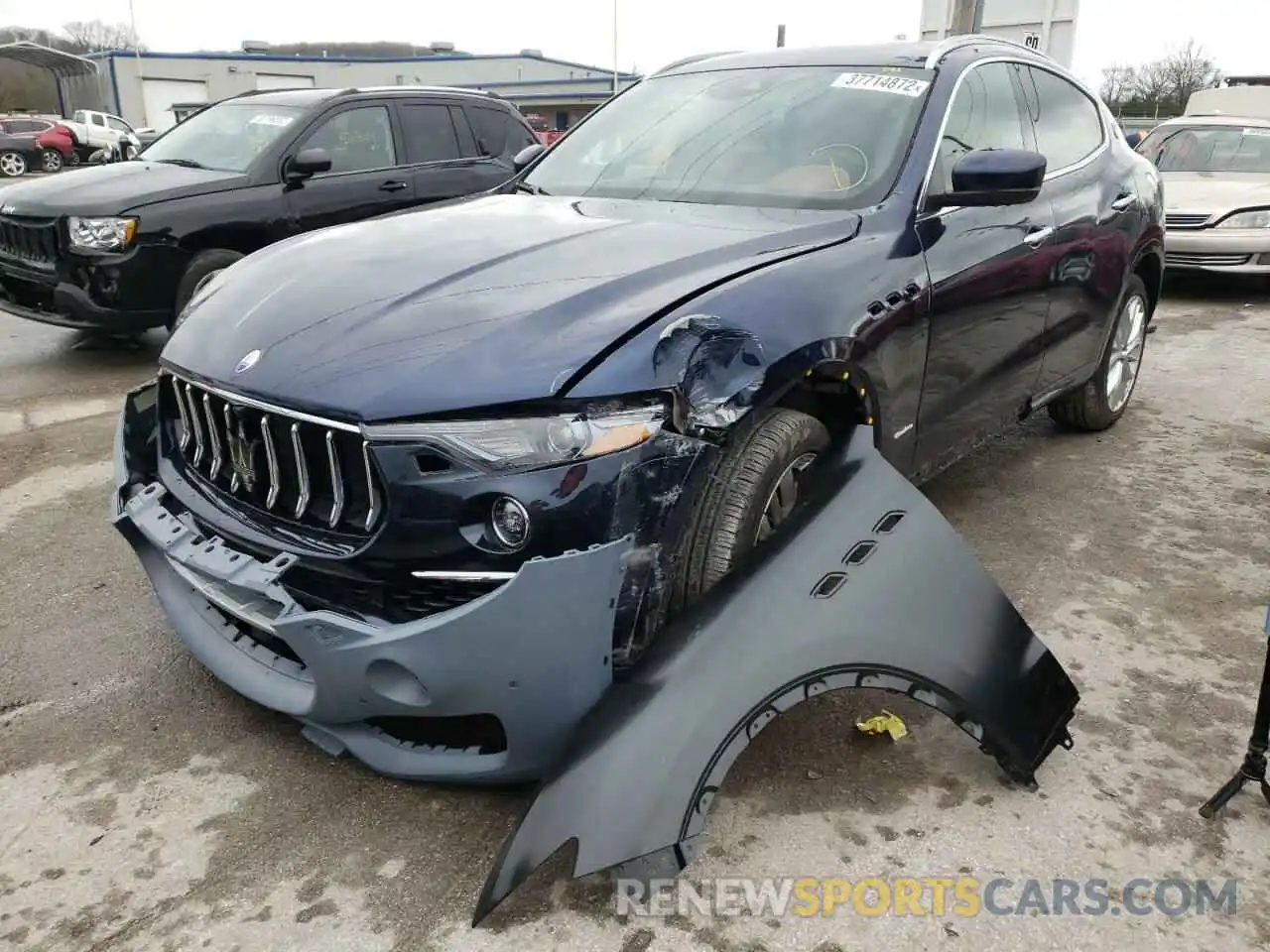 2 Photograph of a damaged car ZN661XUL9KX319054 MASERATI ALL MODELS 2019