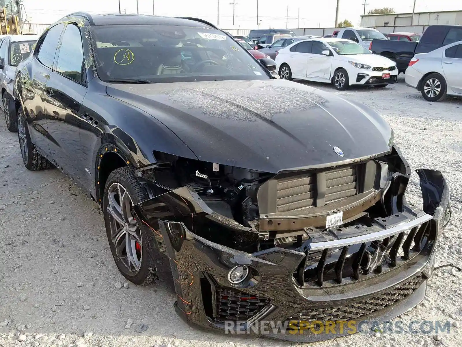 1 Photograph of a damaged car ZN661YUS4KX318245 MASERATI ALL MODELS 2019