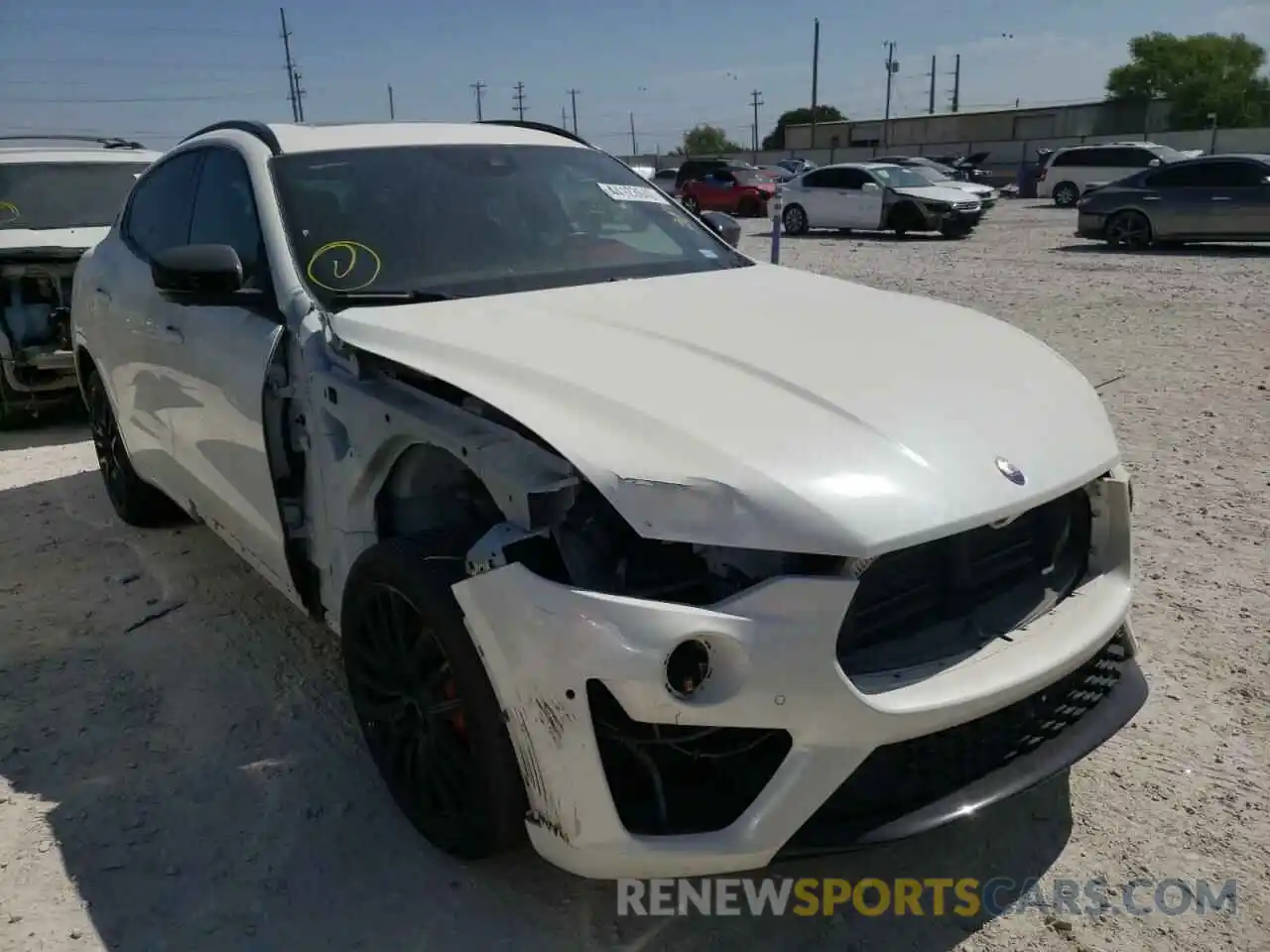 1 Photograph of a damaged car ZN661YUS4KX328113 MASERATI ALL MODELS 2019