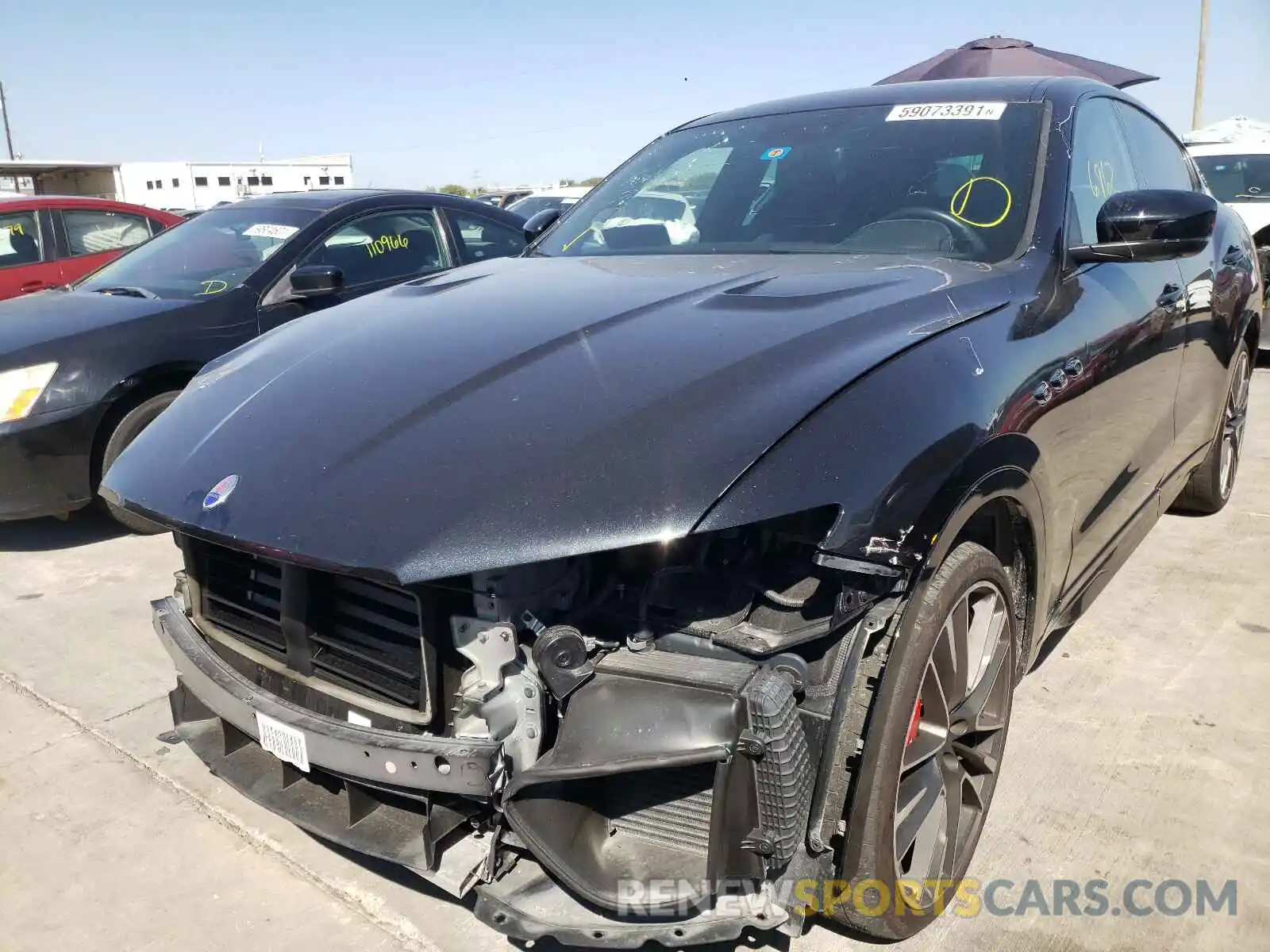 2 Photograph of a damaged car ZN661ZUA2KX315258 MASERATI ALL MODELS 2019