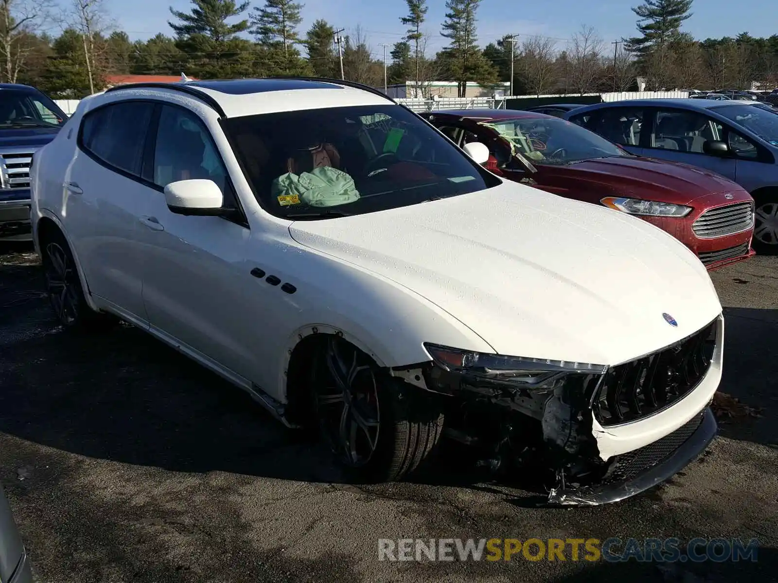 1 Photograph of a damaged car ZN661ZUA4KX321160 MASERATI ALL MODELS 2019