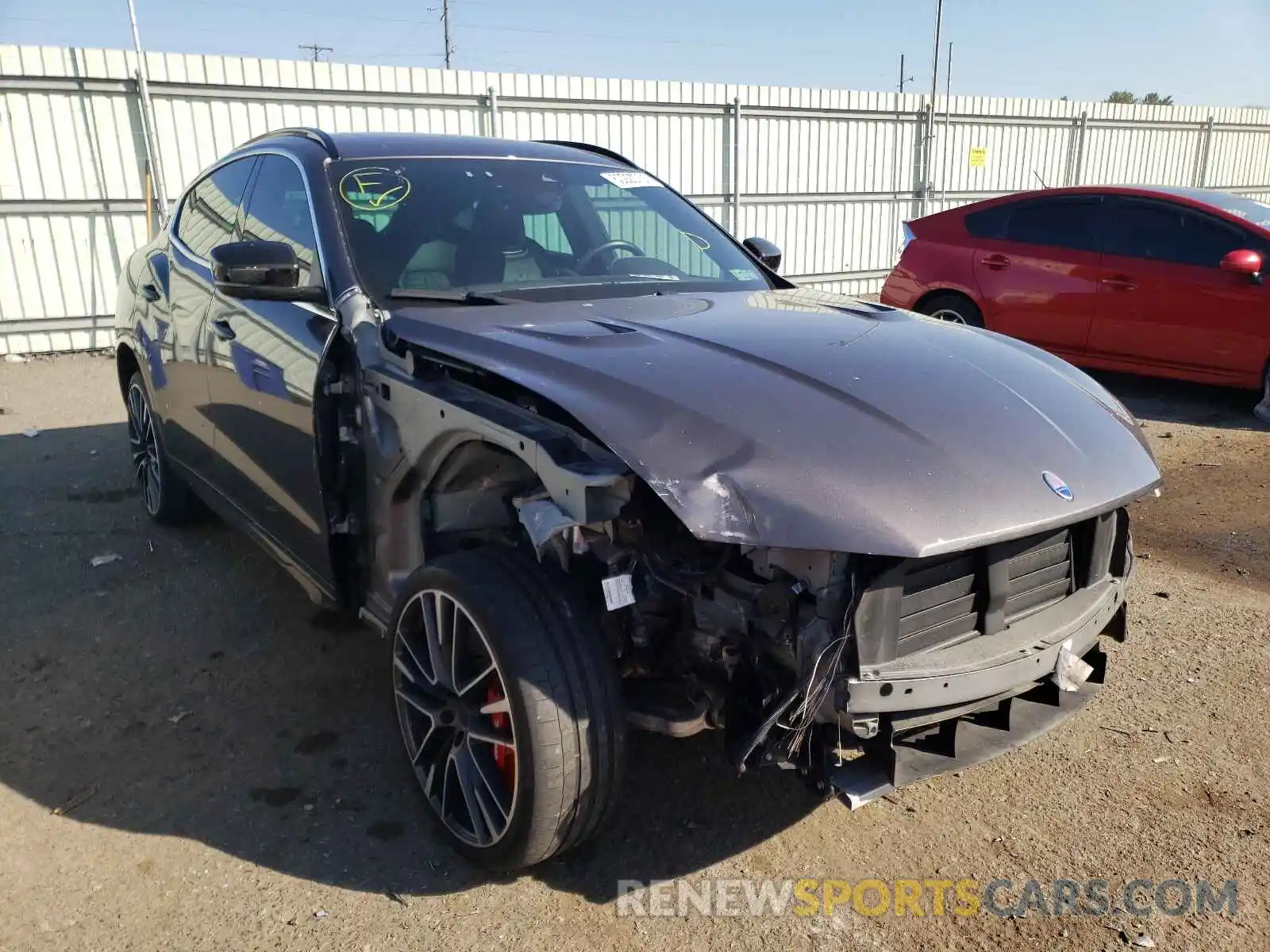 1 Photograph of a damaged car ZN661ZUA4KX323149 MASERATI ALL MODELS 2019