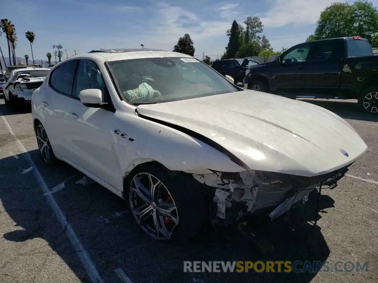 1 Photograph of a damaged car ZN661ZUA5KX315612 MASERATI ALL MODELS 2019