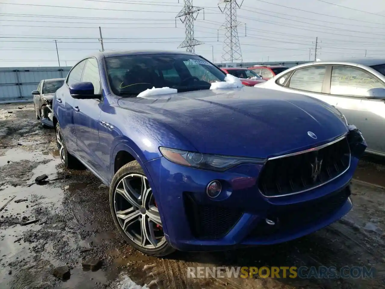 1 Photograph of a damaged car ZN661ZUAXKX316948 MASERATI ALL MODELS 2019