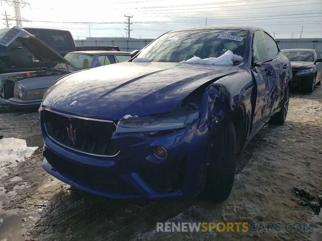 2 Photograph of a damaged car ZN661ZUAXKX316948 MASERATI ALL MODELS 2019