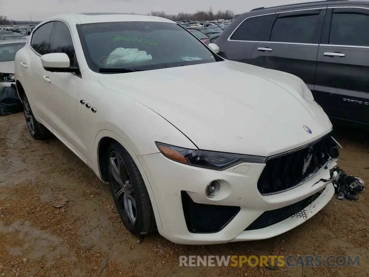 1 Photograph of a damaged car ZN661ZUAXKX324144 MASERATI ALL MODELS 2019