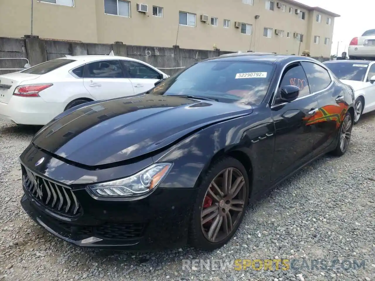 2 Photograph of a damaged car ZAM57XSA2L1345086 MASERATI ALL MODELS 2020