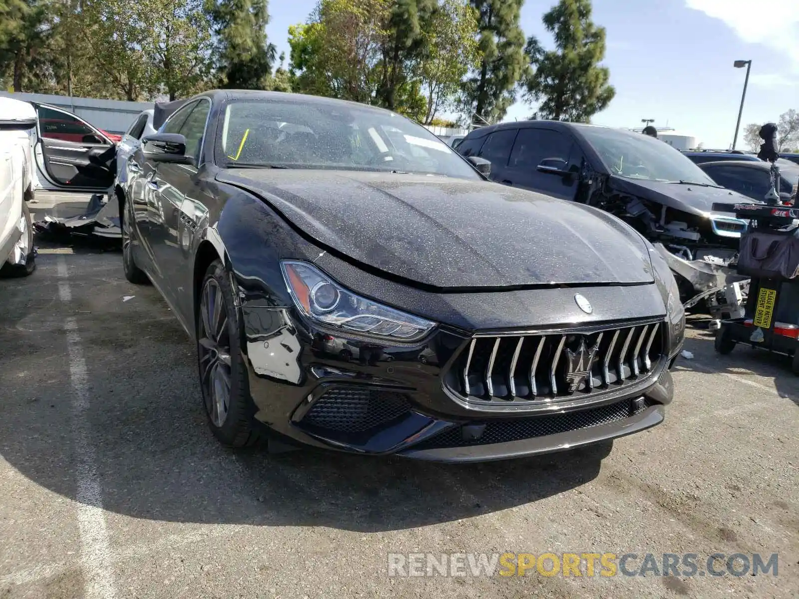 1 Photograph of a damaged car ZAM57XSA3L1356811 MASERATI ALL MODELS 2020