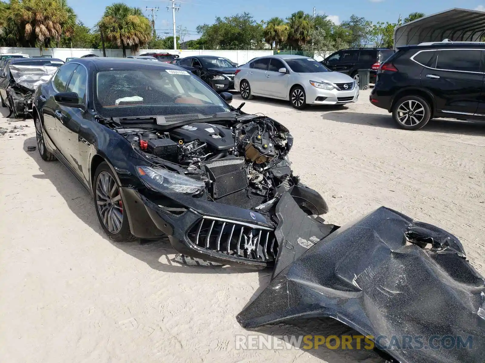 1 Photograph of a damaged car ZAM57XSA4L1355246 MASERATI ALL MODELS 2020