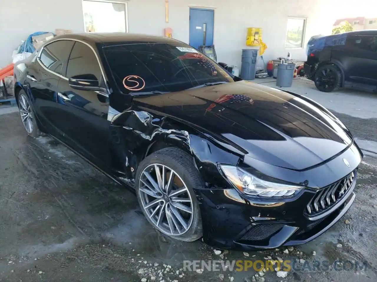 1 Photograph of a damaged car ZAM57XSA5L1350637 MASERATI ALL MODELS 2020