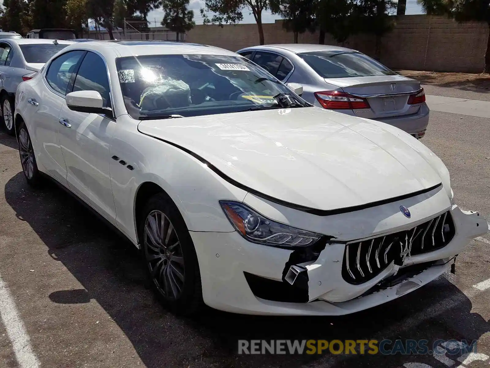 1 Photograph of a damaged car ZAM57XSA7L1344502 MASERATI ALL MODELS 2020