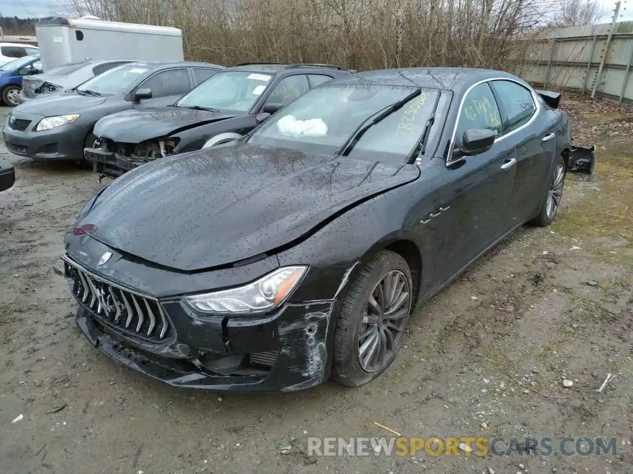 2 Photograph of a damaged car ZAM57XSA8L1345058 MASERATI ALL MODELS 2020