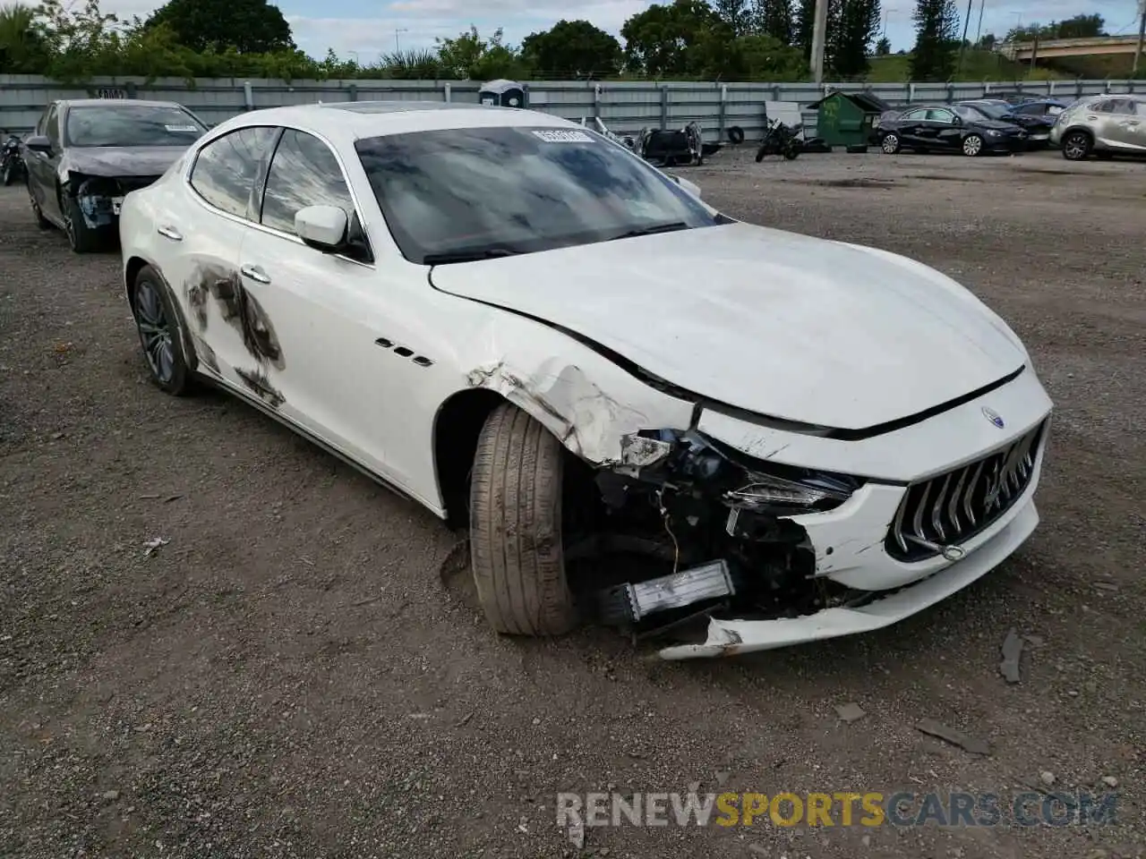 1 Photograph of a damaged car ZAM57XSA9L1352276 MASERATI ALL MODELS 2020