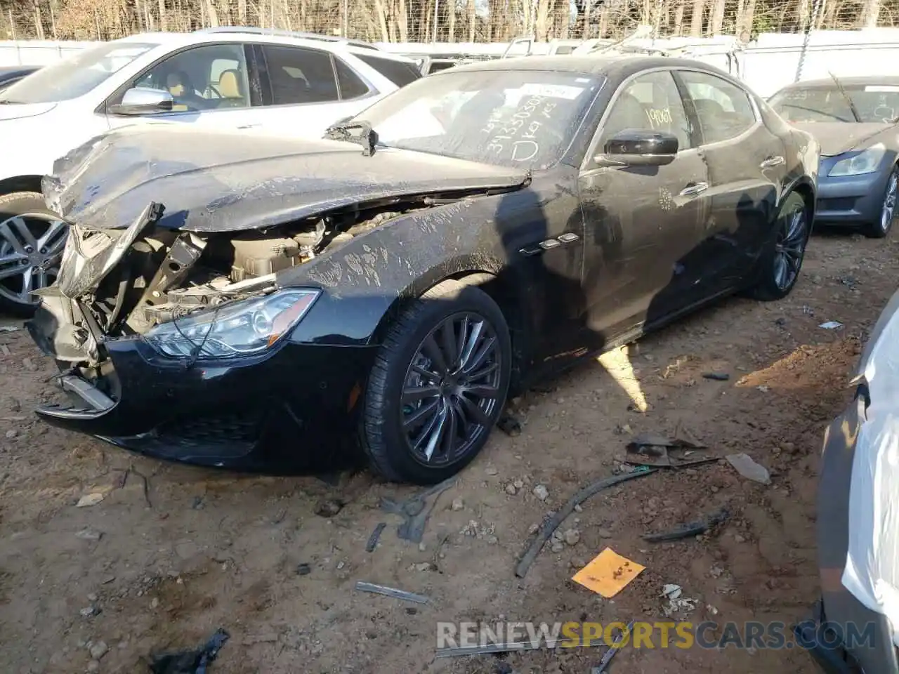 2 Photograph of a damaged car ZAM57YTA1L1344435 MASERATI ALL MODELS 2020