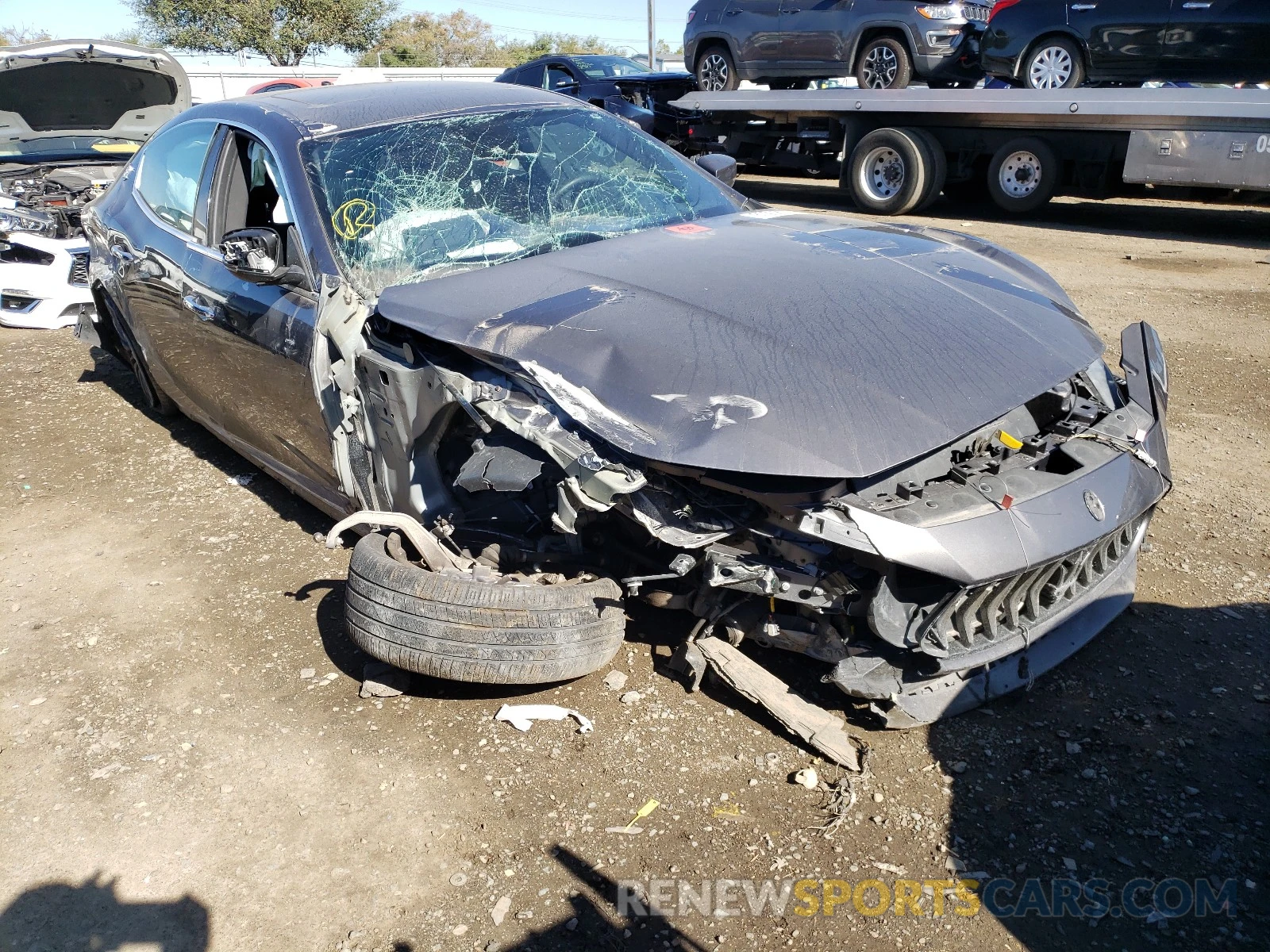1 Фотография поврежденного автомобиля ZAM57YTA2L1344363 MASERATI ALL MODELS 2020
