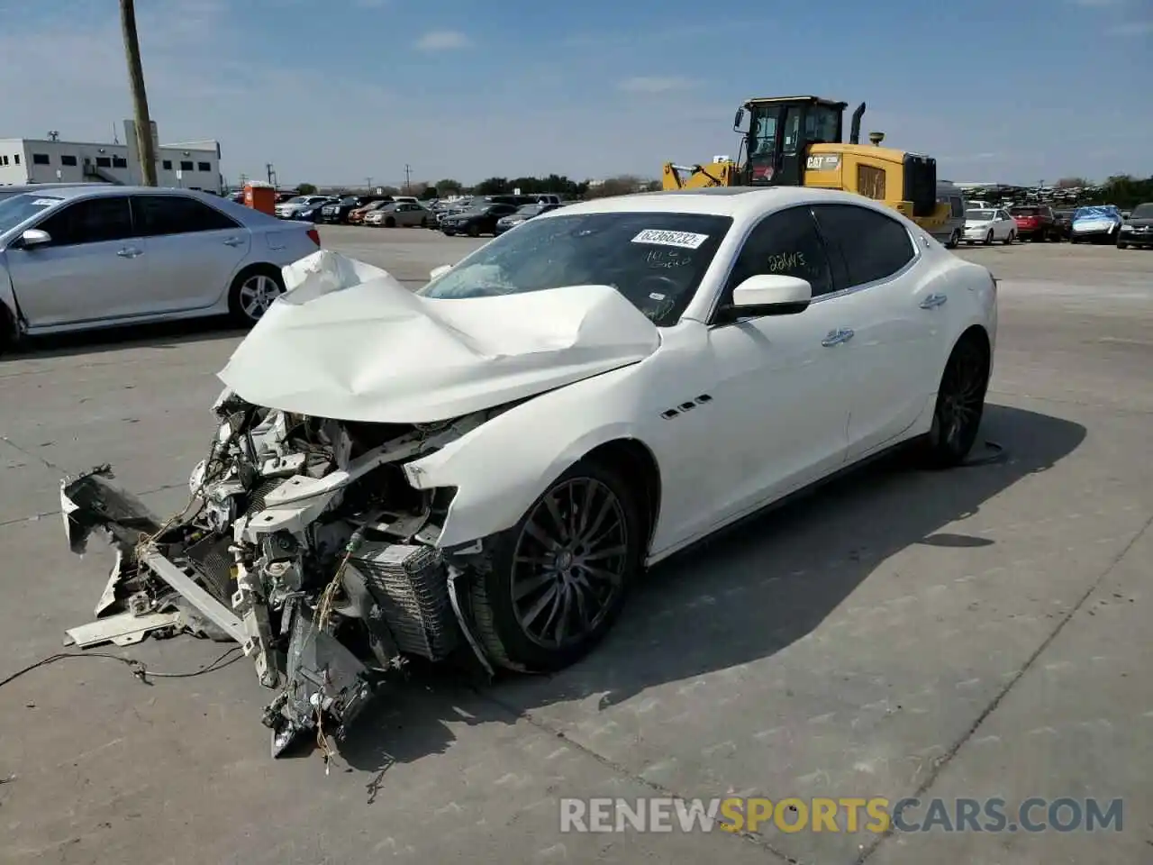 2 Photograph of a damaged car ZAM57YTA6L1344303 MASERATI ALL MODELS 2020