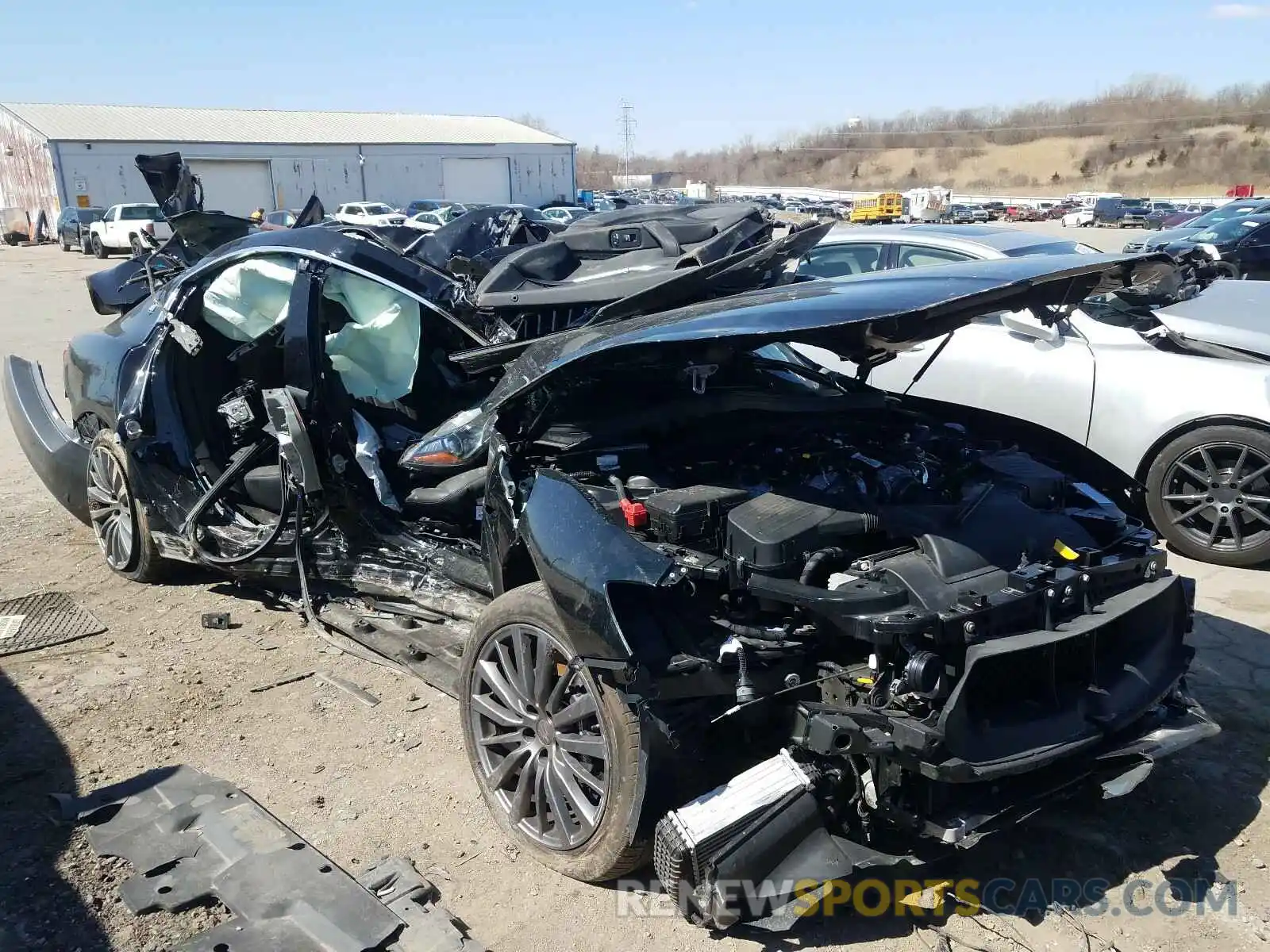 1 Photograph of a damaged car ZAM57YTA7L1344438 MASERATI ALL MODELS 2020