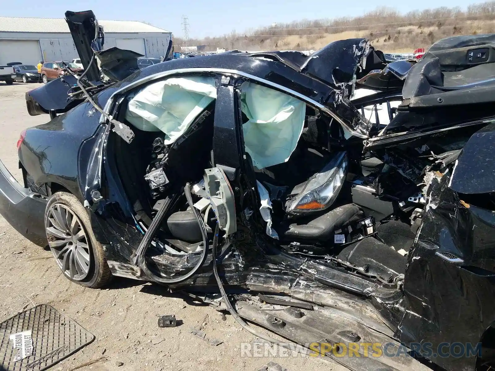 10 Photograph of a damaged car ZAM57YTA7L1344438 MASERATI ALL MODELS 2020