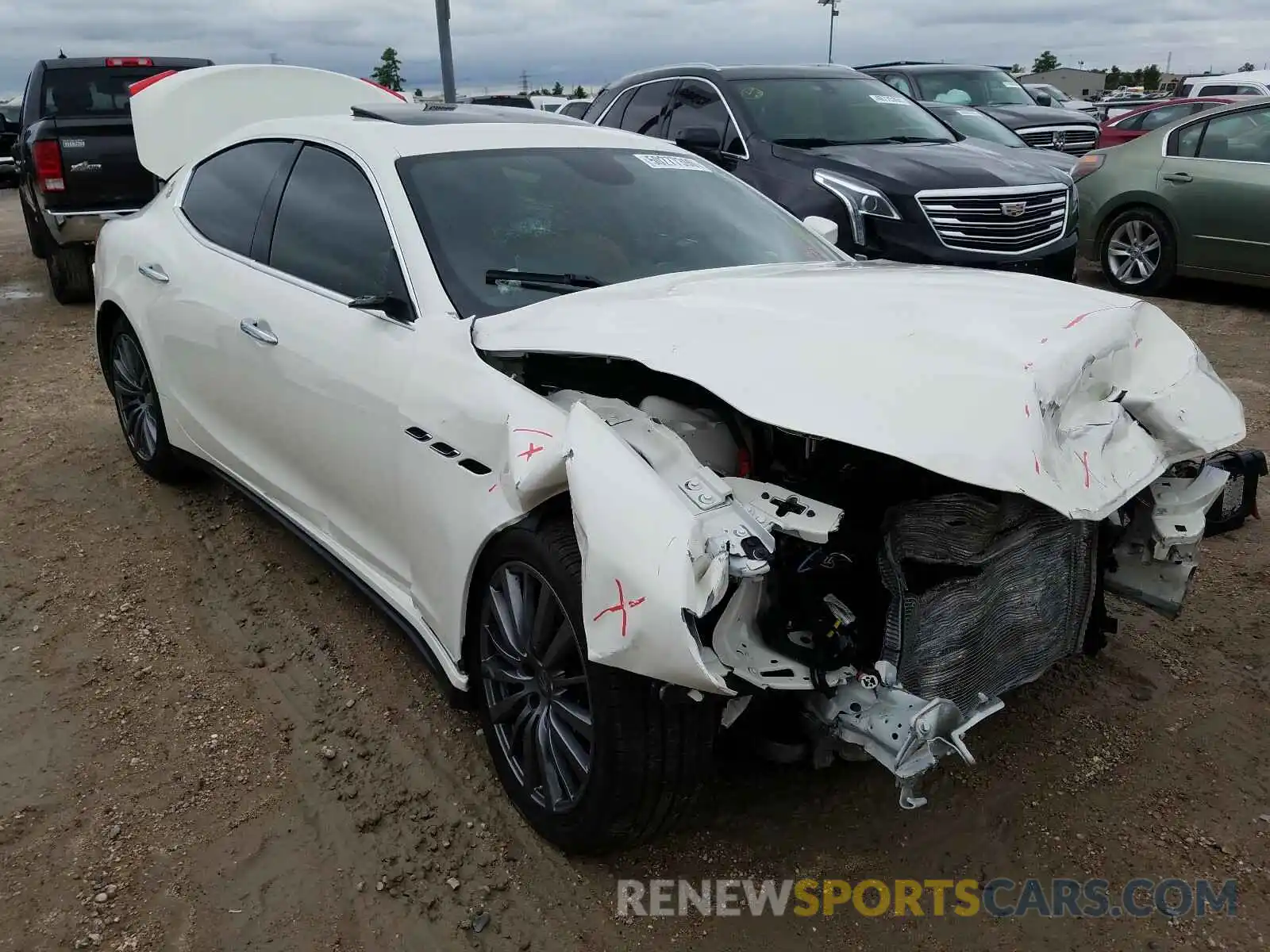 1 Photograph of a damaged car ZAM57YTA9L1344280 MASERATI ALL MODELS 2020