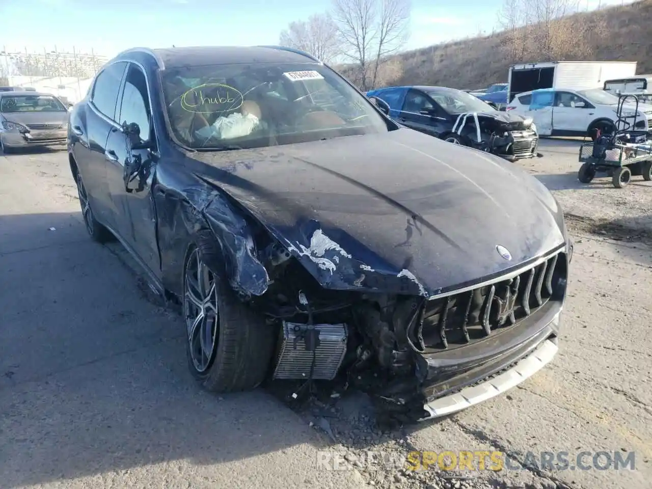 1 Photograph of a damaged car ZN661XUL7LX350675 MASERATI ALL MODELS 2020