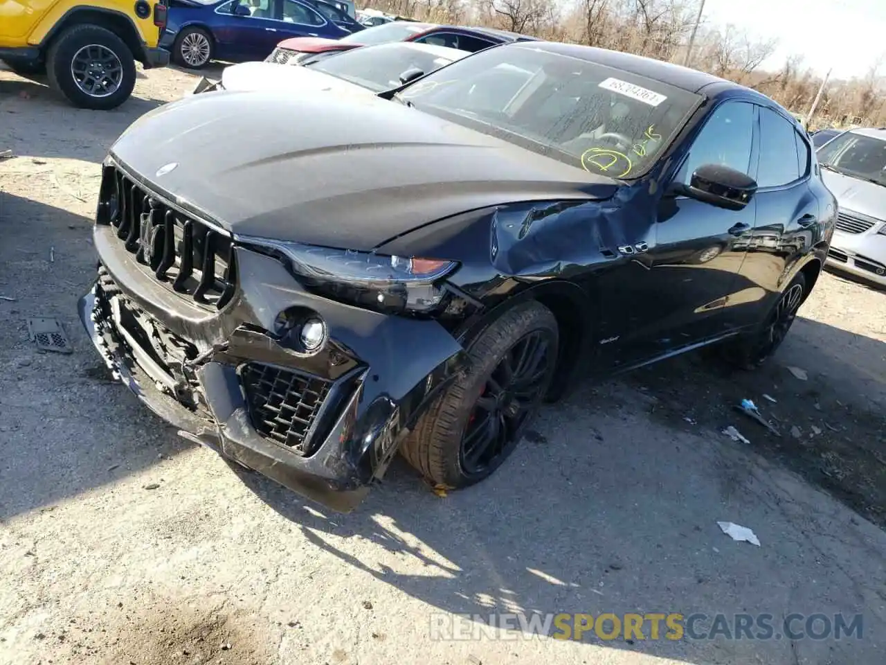 2 Photograph of a damaged car ZN661XUS1LX355104 MASERATI ALL MODELS 2020