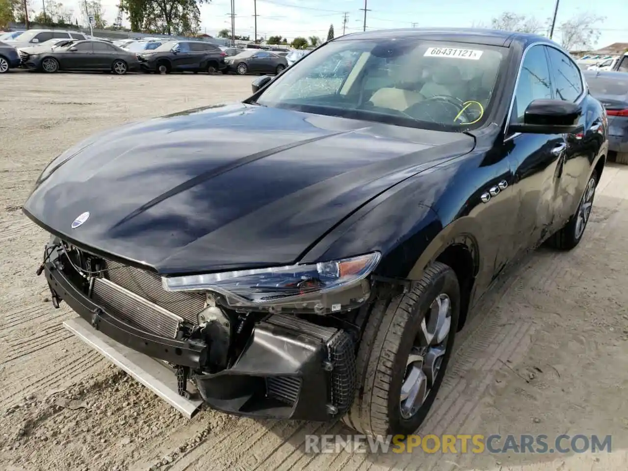 2 Photograph of a damaged car ZN661YUA8LX344937 MASERATI ALL MODELS 2020