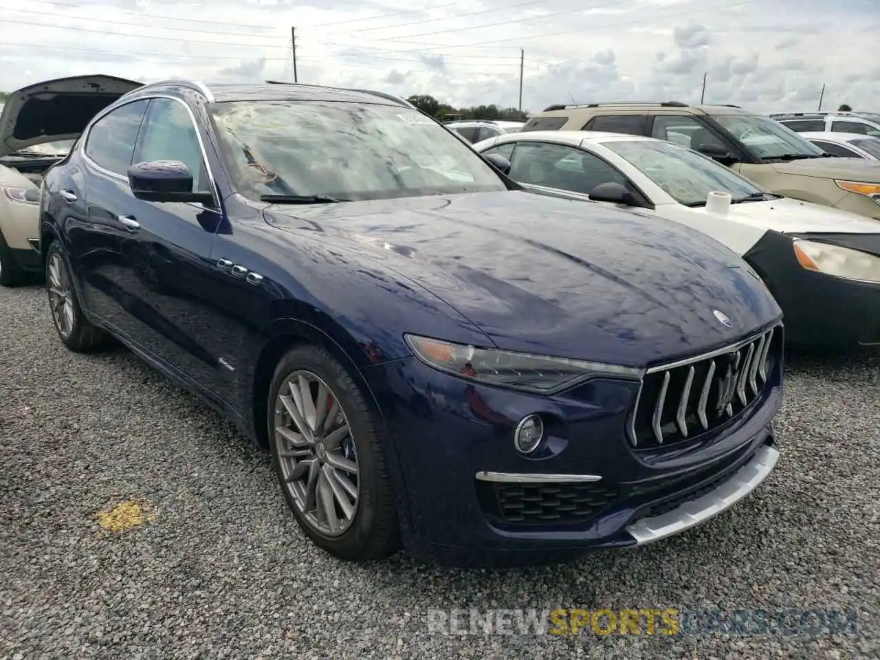 1 Photograph of a damaged car ZN661YUL5LX352494 MASERATI ALL MODELS 2020