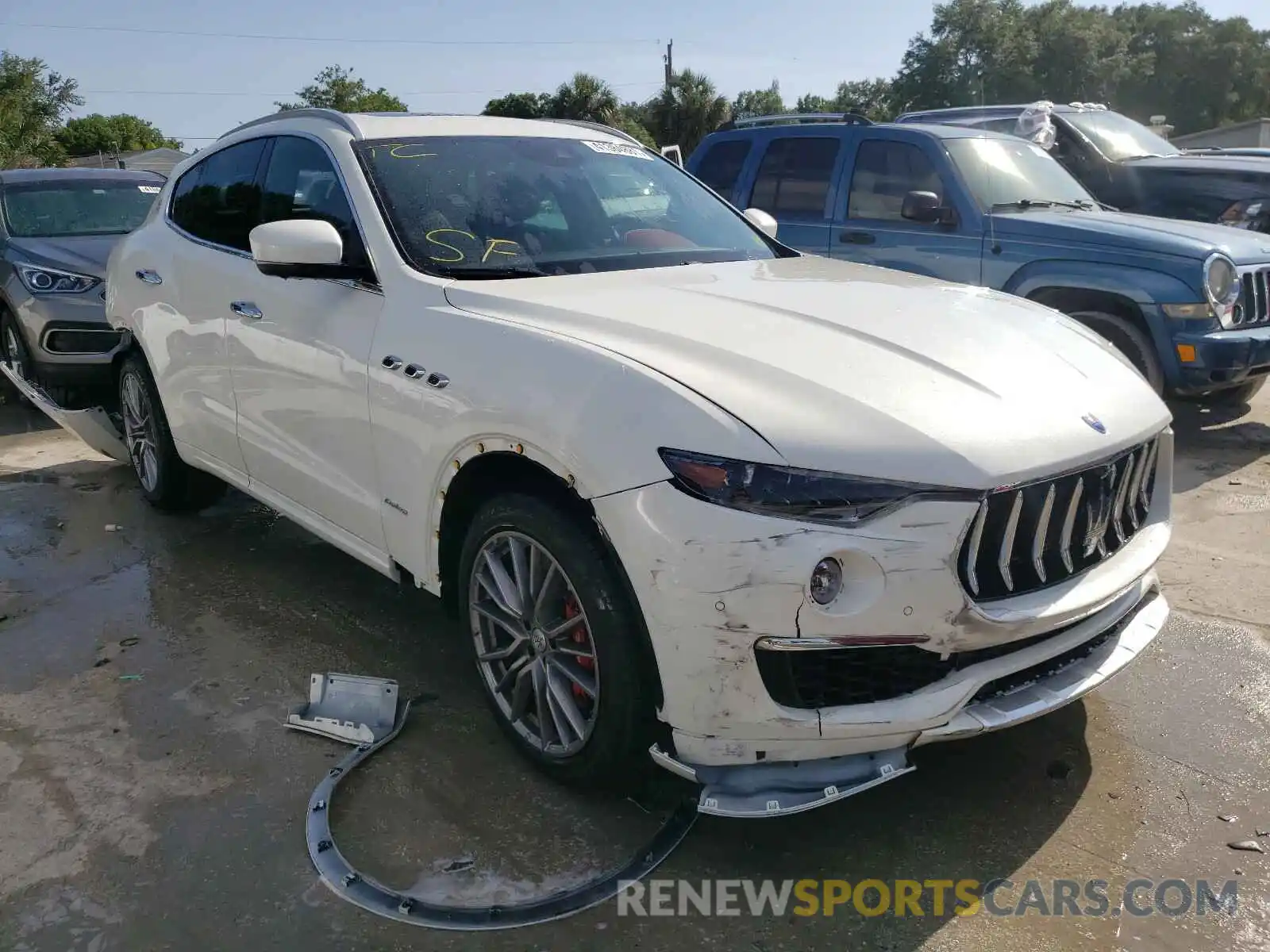 1 Photograph of a damaged car ZN661YUL5LX356335 MASERATI ALL MODELS 2020