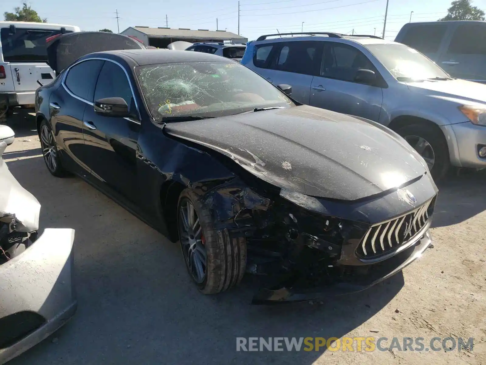 1 Photograph of a damaged car ZAM57YSA5M1364691 MASERATI ALL MODELS 2021