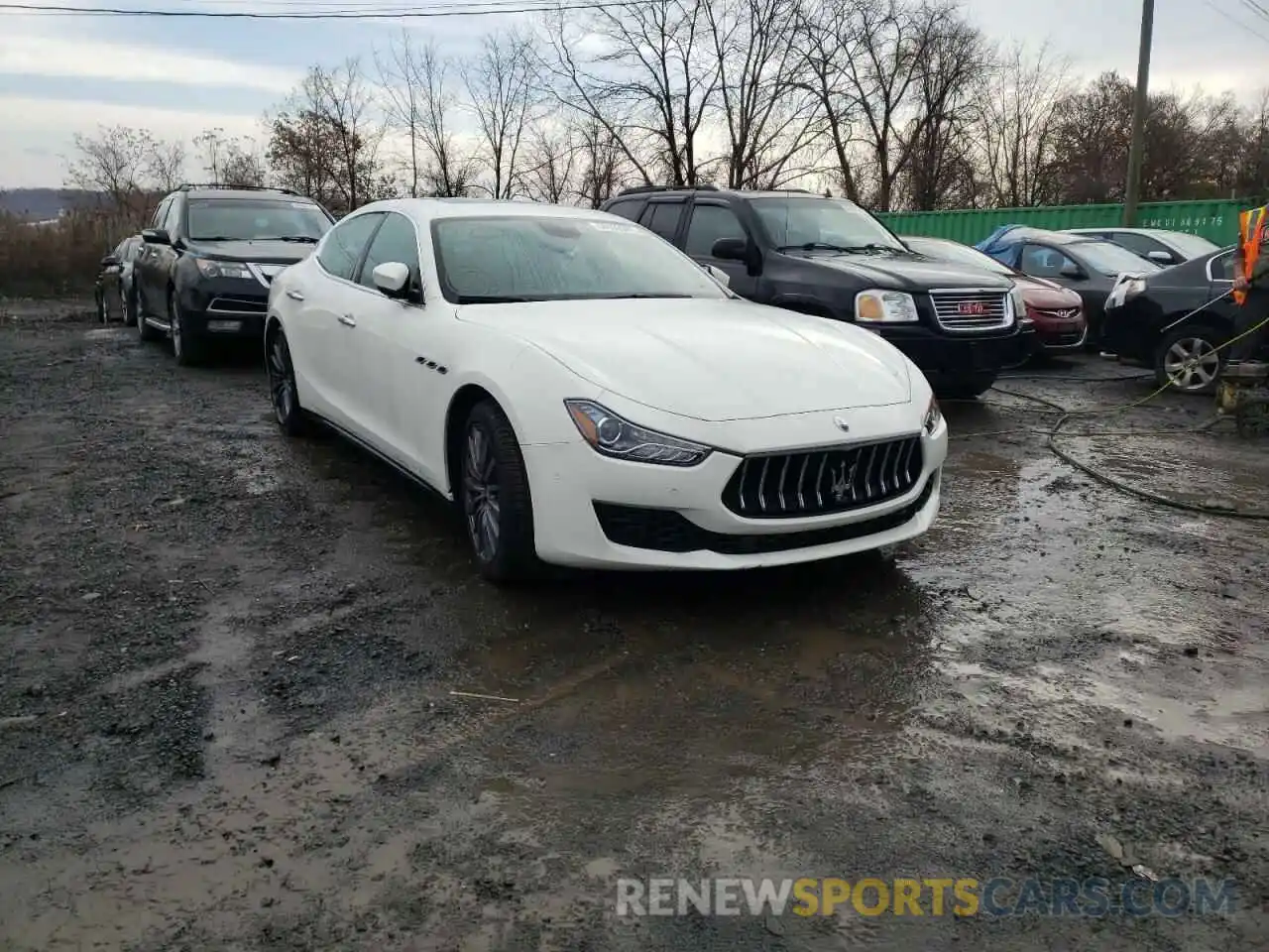 1 Photograph of a damaged car ZAM57YTA2M1369958 MASERATI ALL MODELS 2021