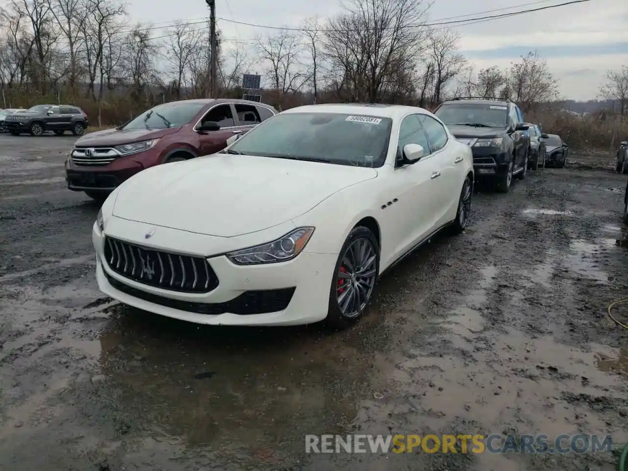 2 Photograph of a damaged car ZAM57YTA2M1369958 MASERATI ALL MODELS 2021