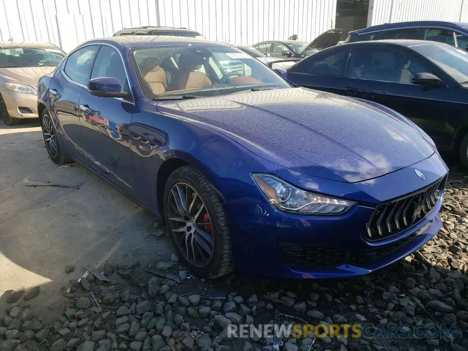 1 Photograph of a damaged car ZAM57YTA5M1365788 MASERATI ALL MODELS 2021