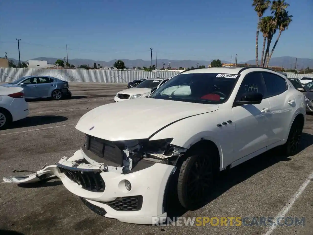 2 Photograph of a damaged car ZN661XUA5MX363098 MASERATI ALL MODELS 2021