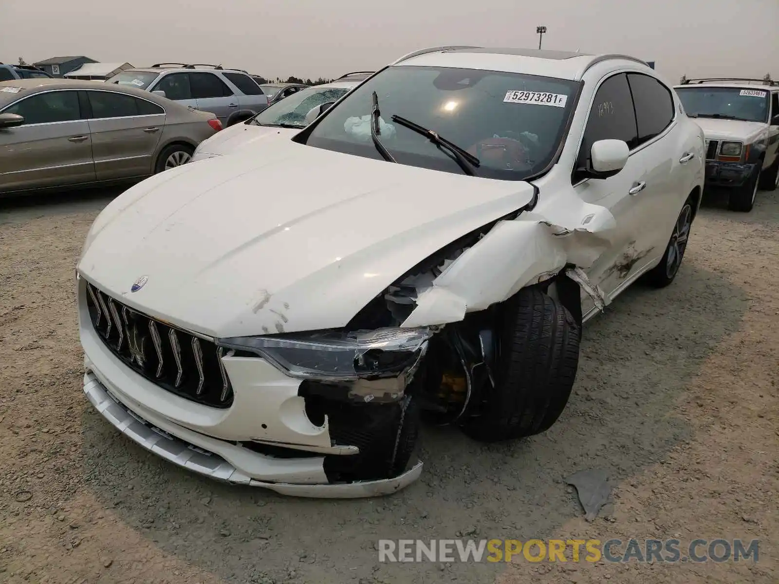 2 Photograph of a damaged car ZN661XUL2MX363495 MASERATI ALL MODELS 2021