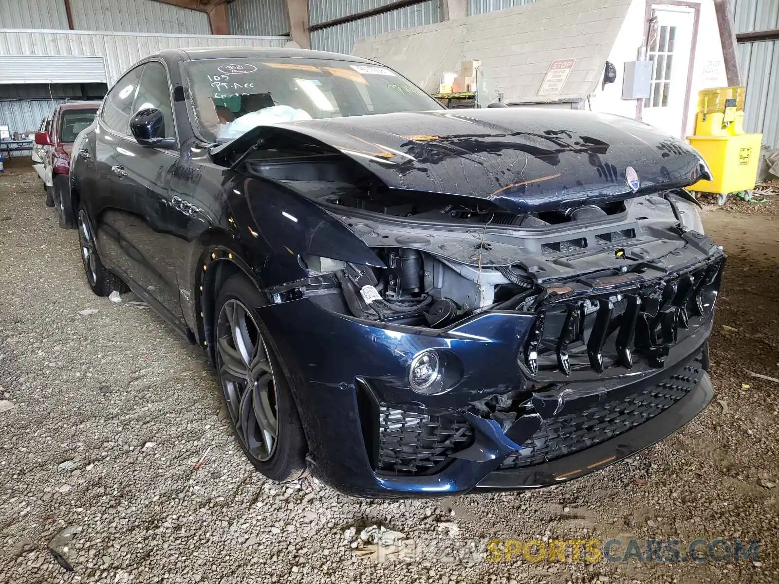 1 Photograph of a damaged car ZN661XUS2MX359616 MASERATI ALL MODELS 2021