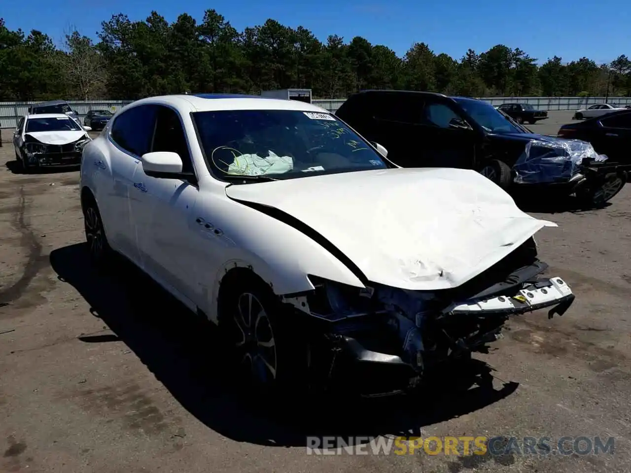 1 Photograph of a damaged car ZN661YUA5MX370297 MASERATI ALL MODELS 2021