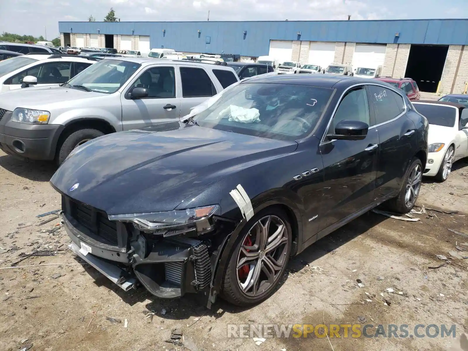 2 Photograph of a damaged car ZN661YUS3MX363048 MASERATI ALL MODELS 2021