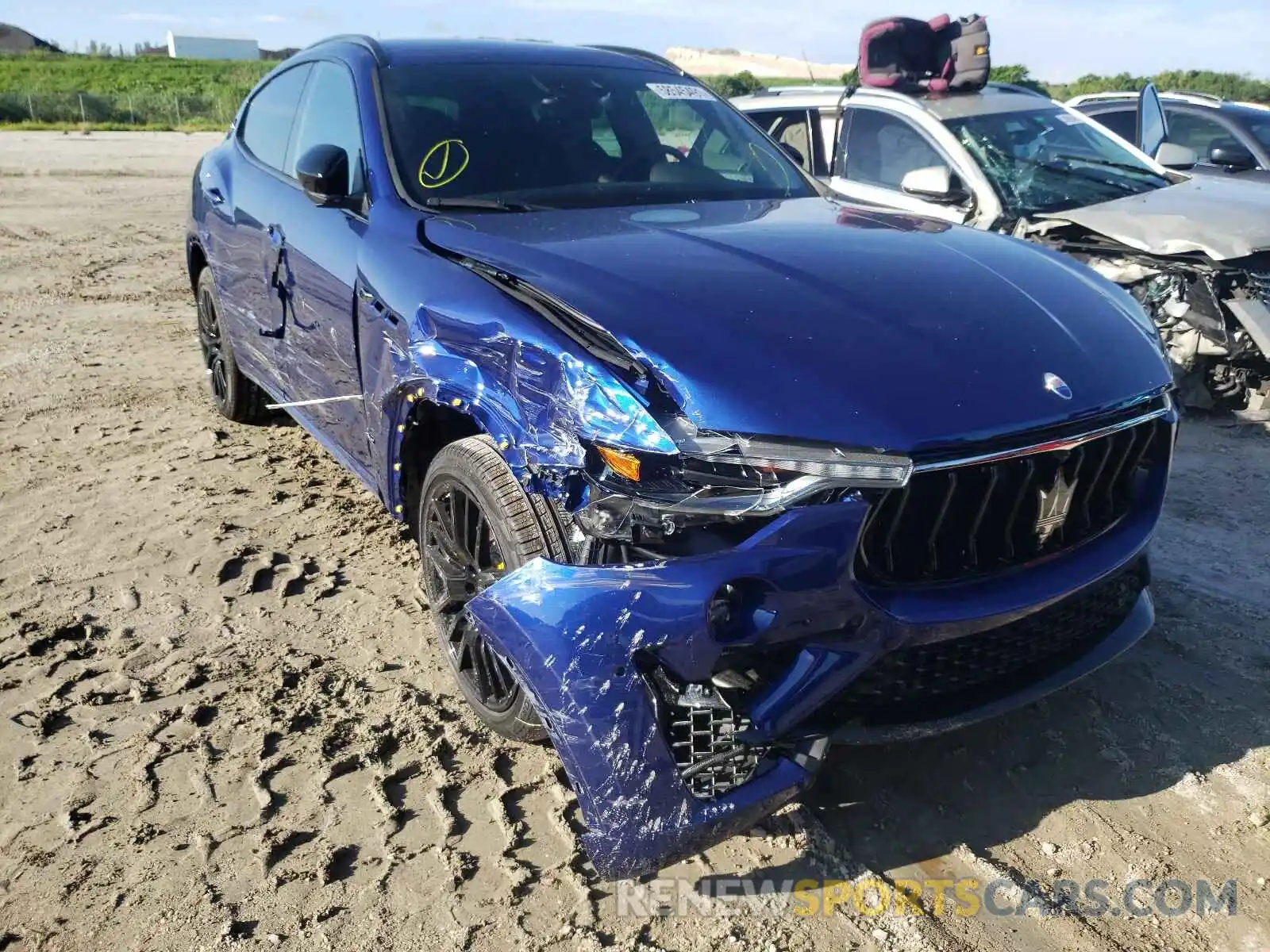 1 Photograph of a damaged car ZN661YUS9MX374216 MASERATI ALL MODELS 2021