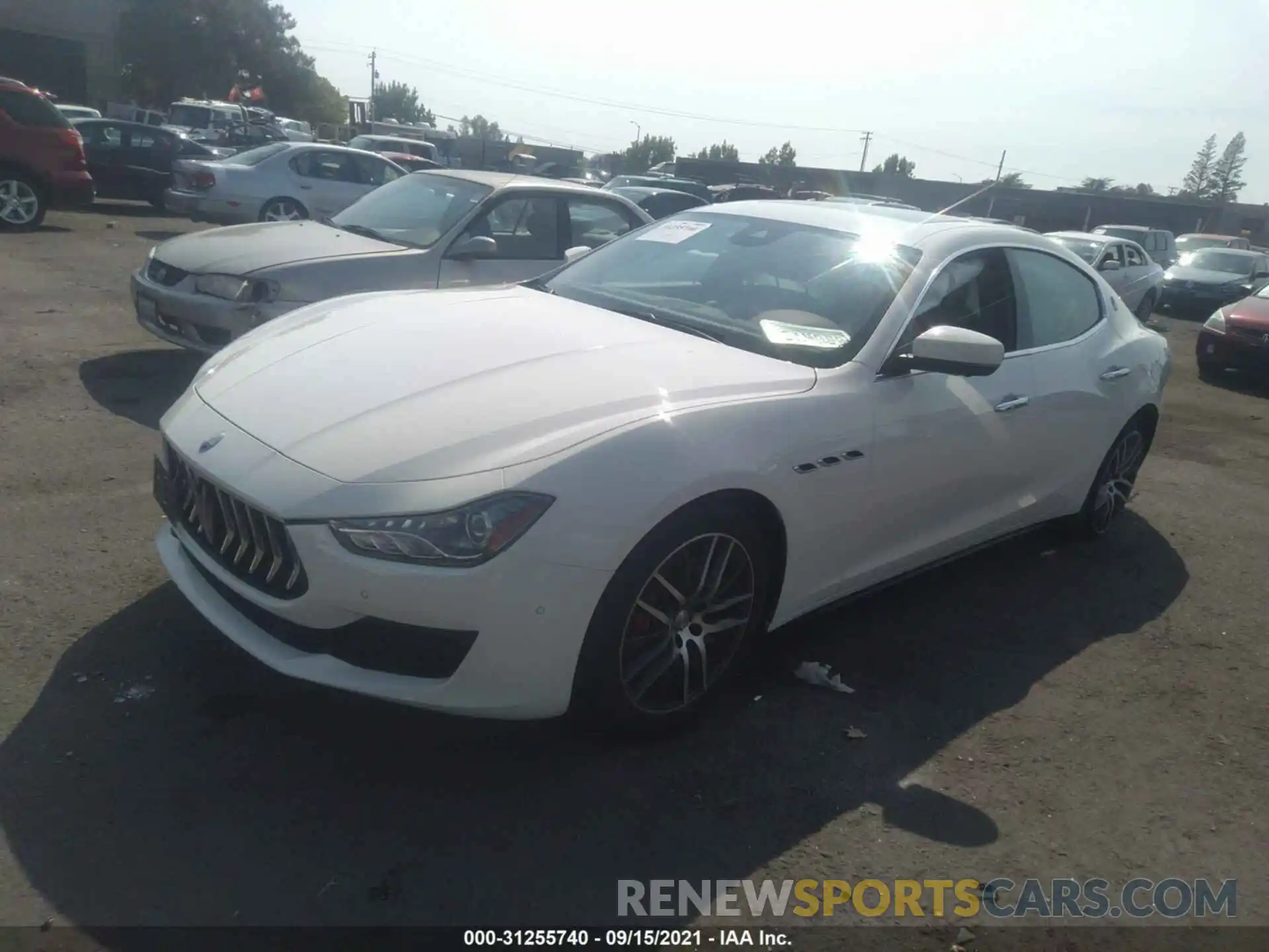 2 Фотография поврежденного автомобиля ZAM57XSA9K1324959 MASERATI GHIBLI 2019