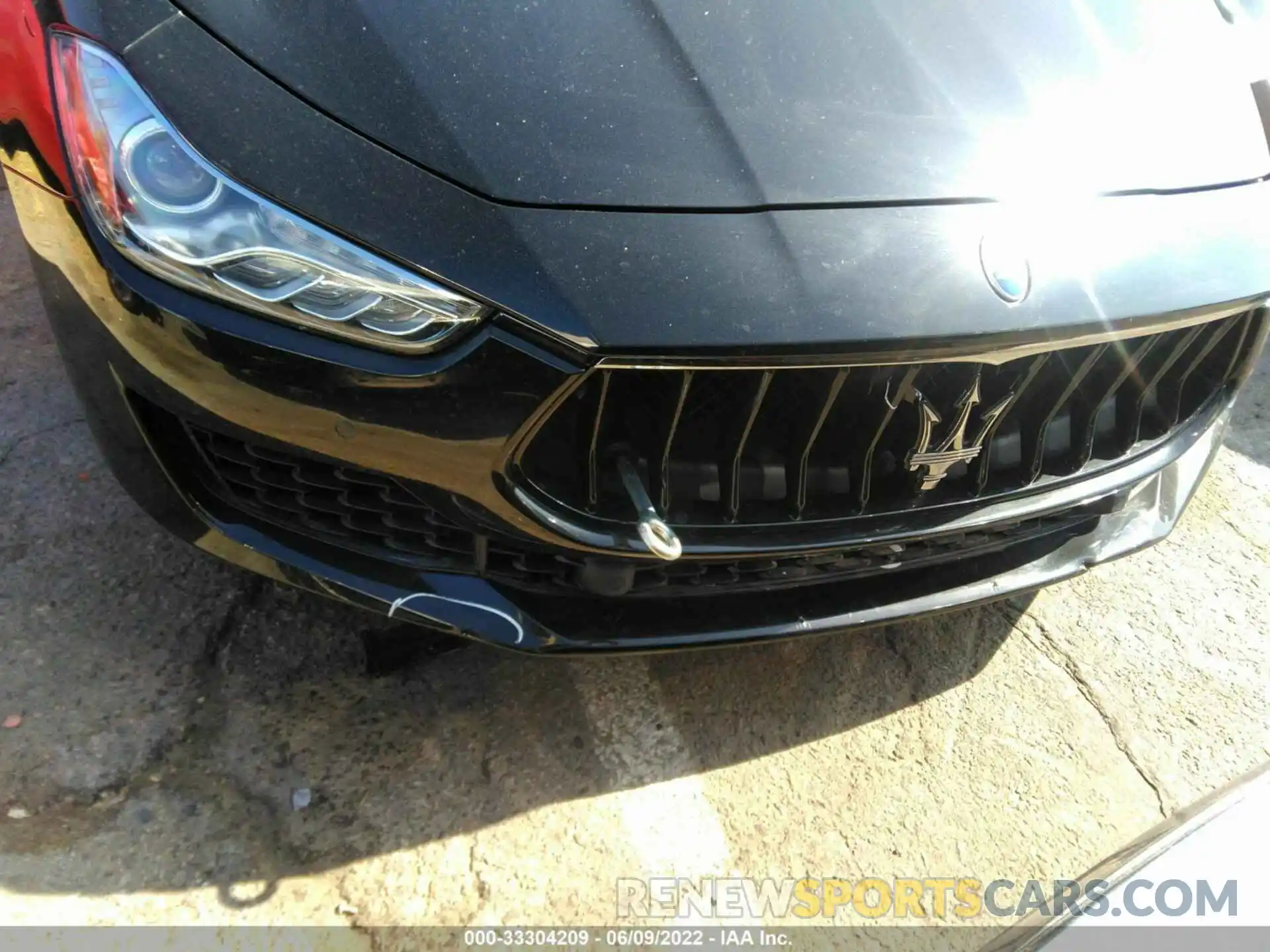 6 Photograph of a damaged car ZAM57YSA2K1325036 MASERATI GHIBLI 2019