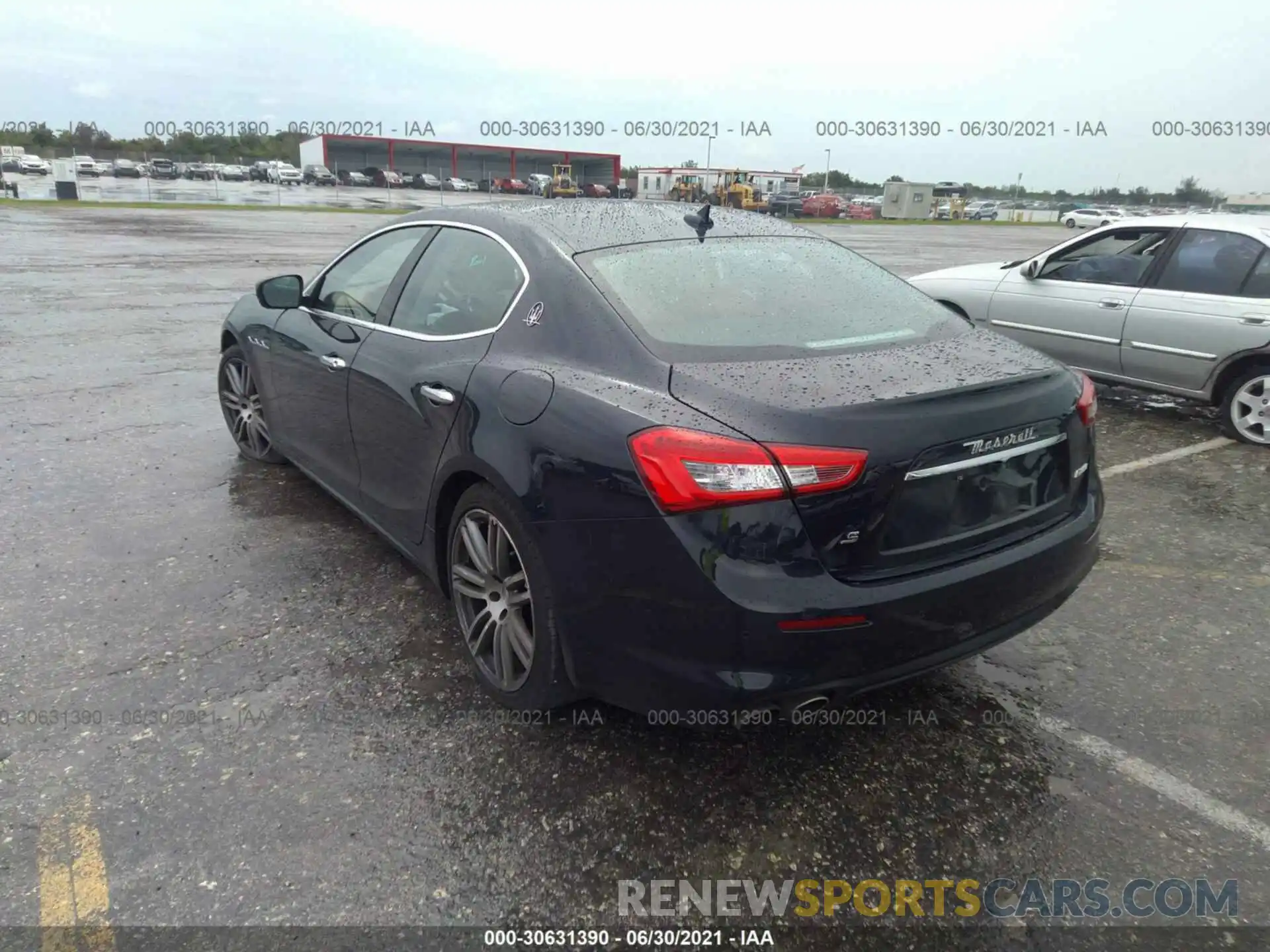 3 Photograph of a damaged car ZAM57YSA2K1335775 MASERATI GHIBLI 2019