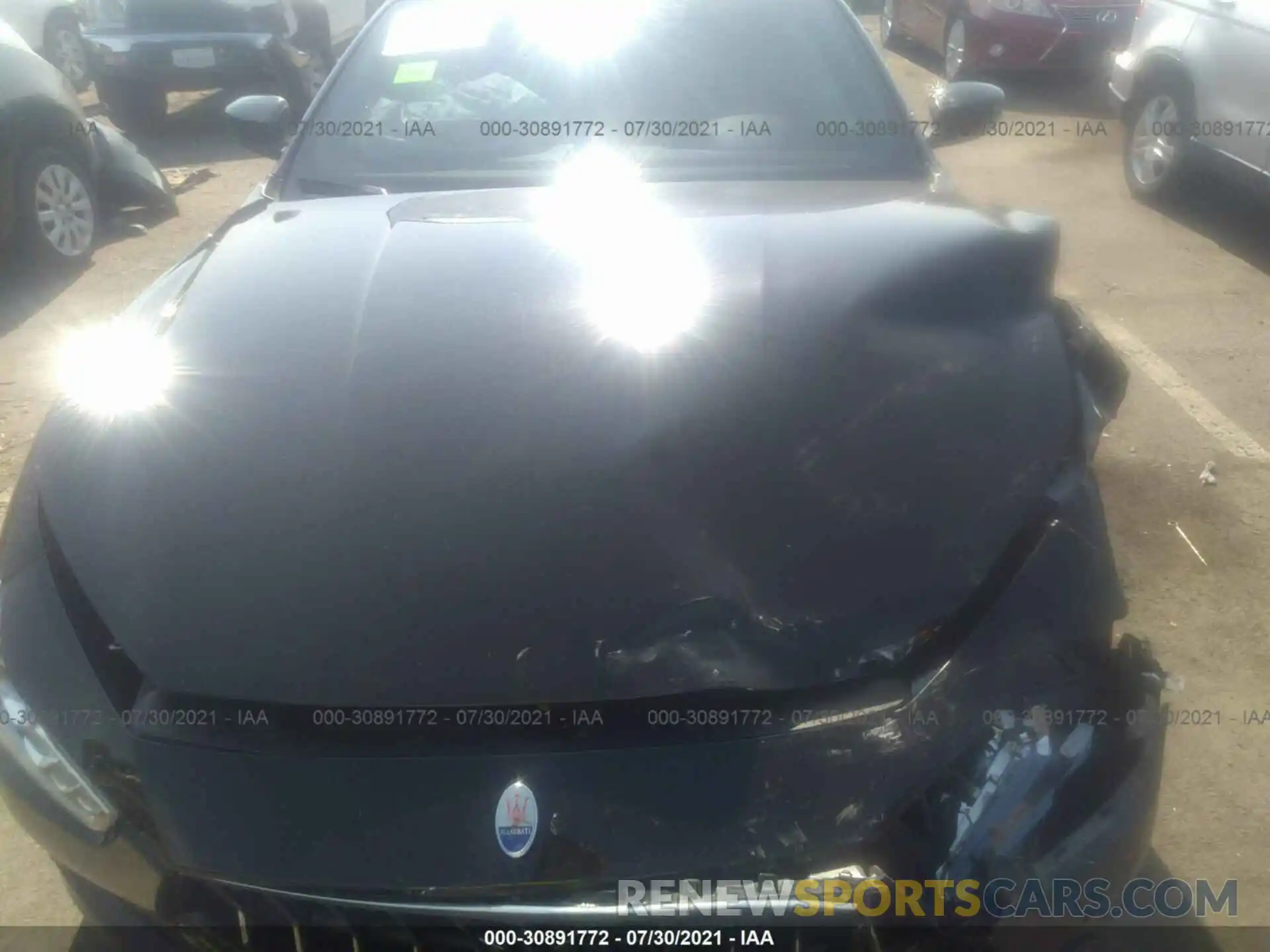 10 Photograph of a damaged car ZAM57YSA5K1311146 MASERATI GHIBLI 2019